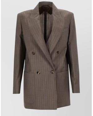 Max Mara Wool Blazer - Brown