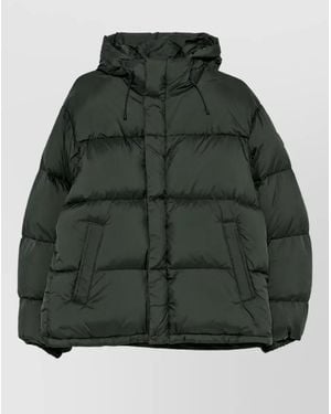 Canada Goose Down Hooded Puffer Jacket - Green