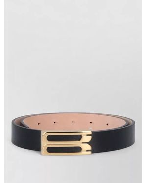 Victoria Beckham Leather Belt - Grey
