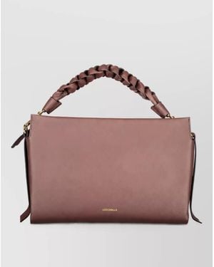 Coccinelle Leather Shoulder Bag - Brown