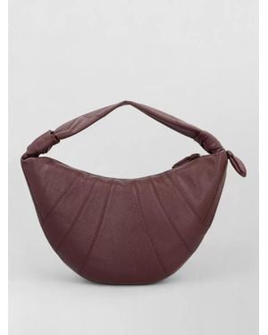 Lemaire Fortune Croissant Shoulder Bag Large Strap - Brown