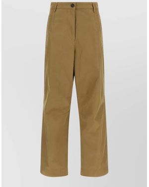 Dries Van Noten Pinks Trousers - Natural
