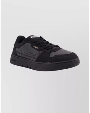 Axel Arigato Low-Top Leather And Suede Sneakers - Blue