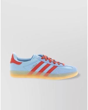adidas Originals Cotton Gazelle Indoor Low-Top Trainers - Blue
