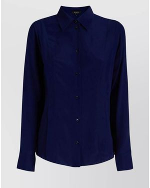 Rochas Silk Shirt - Blue