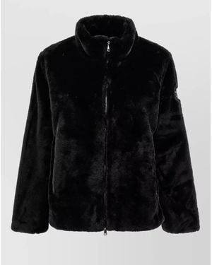 Tatras Faux Fur Regular-Fit Padded Coat - Black