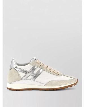 Hogan Leather Low-Top Trainers - White