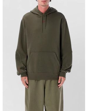Nike Hooded Fleece Sweatshirt Kangaroo Pocket - Green