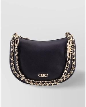 Michael Kors Leather Shoulder Bag - Blue