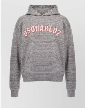 DSquared² Cotton Hoodie - Grey