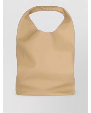 A.P.C. Le Neige Slouchy Textured Handle Tote Bag - Natural