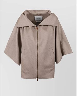 Max Mara Oversized Coat - Natural