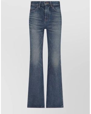 Celine Francoise Flared Leg Jeans - Blue