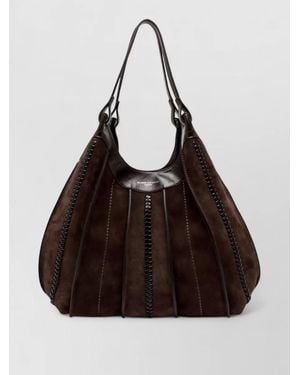 Gianni Chiarini Leather Tote Bag Dua - Black