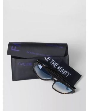 Facehide Acetate Sunglasses - Blue