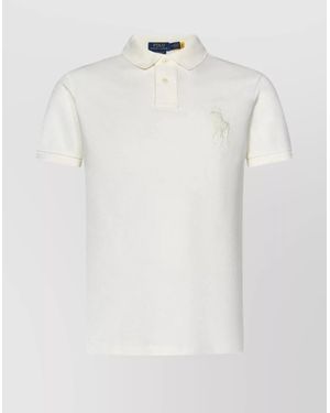 Polo Ralph Lauren Shirts Collared Short Sleeves - White