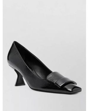 Sergio Rossi Leather Pumps - Black