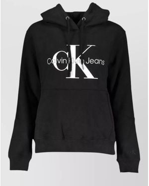 Calvin Klein Cotton Hoodie - Black