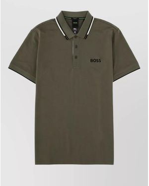 BOSS Regular-Fit Polo Shirt - Green