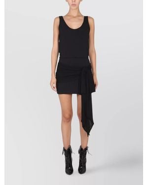 Philosophy Strappy Mini Dress - Black