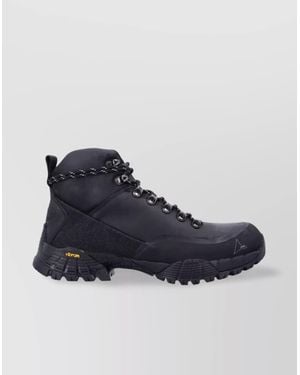 ROA Leather Mountain Boots - Blue