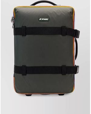 K-Way Blossac Trolley Suitcase - Black