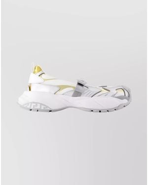 Versace Mary Jane Trainers - Metallic