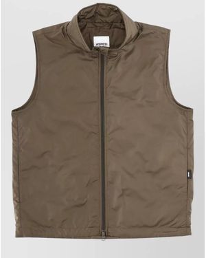 Aspesi Regular-Fit Vernes Vest - Brown