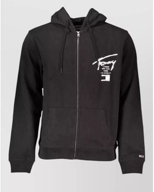 Tommy Hilfiger Cotton Hooded Jacket - Black
