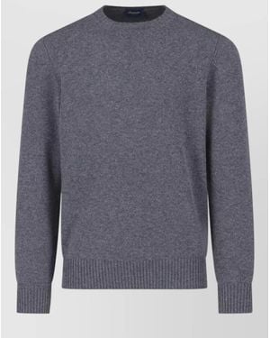 Drumohr Cashmere Crewneck Sweater - Gray
