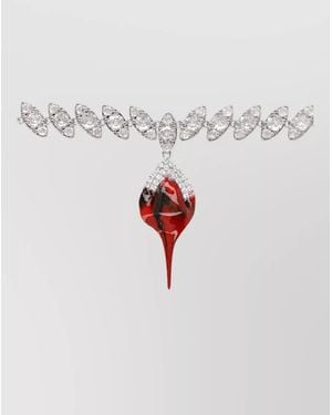 OTTOLINGER Crystal Pendant Necklace - White