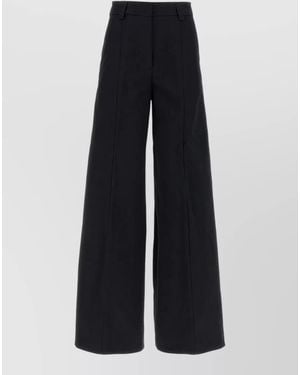 Thelatest Alma Wide Leg Tailored Pants - Blue