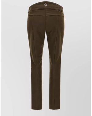 Moncler Slim-Fit Technical Trousers - Brown