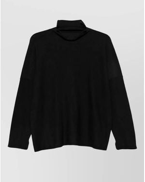 Daniela Gregis Wool Turtleneck Jumper - Black