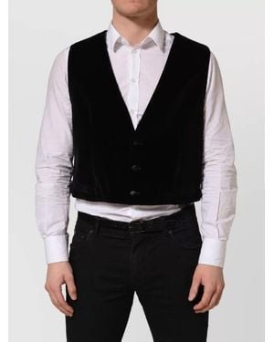 Dolce & Gabbana Singlebreasted Waistcoat - Blue