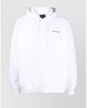 BOTTER Hooded Organic Cotton Jumper - White