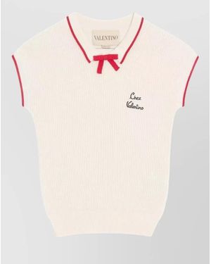 Valentino Garavani Cotton Top - Pink