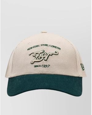 Zadig & Voltaire New Era Tennis Cap Cotton Curved Brim - Natural