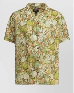 Patagonia All Over Print Short Sleeve Button Down Shirt - Metallic