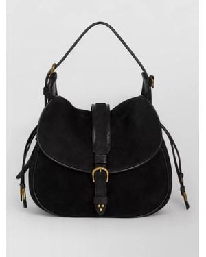 Jérôme Dreyfuss Leather Cross-Body Bag - Black