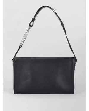 Dondup Shoulder Bag Clutch Adjustable Strap Hardware - Black