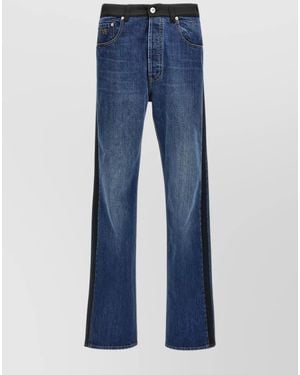 Wales Bonner Denim Straight-Leg Jeans - Blue