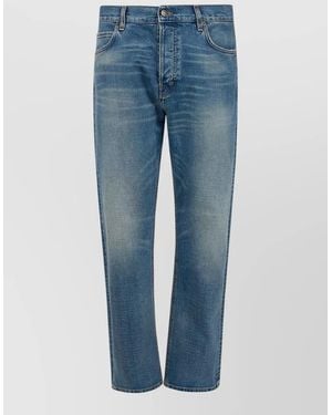 Haikure Blake Denim Jeans Belt Loops Five Pockets - Blue
