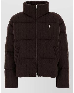 Polo Ralph Lauren Cashmere Parka Coat - Black