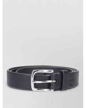 J&m Davidson Belt Adjustable Length Buckle Textured - Grey