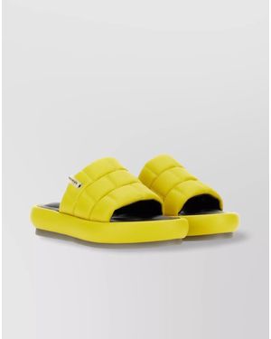 Premiata Leather Sandals - Yellow