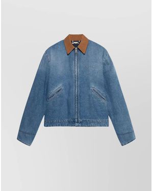1989 STUDIO Denim Worker Jacket - Blue