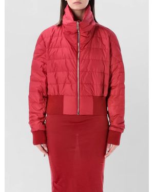 Moncler Moncler + Rick Owens Cropped Jacket - Red