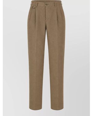 PT Torino Straight-Leg Pants - Natural