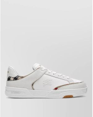 Burberry Low Top Sneakers - White